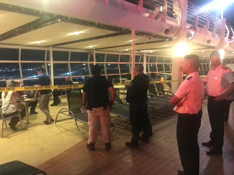 Toddler died in fall off cruise ship