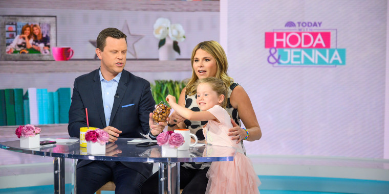 Mila couldn't help but take part in Thursday's show.