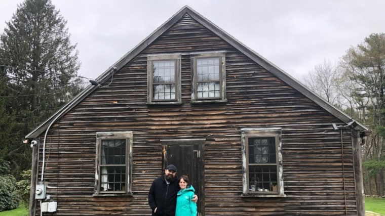 Cory and Jennifer Heinzen are the new owners of the spooky house that inspired the movie "The Conjuring."