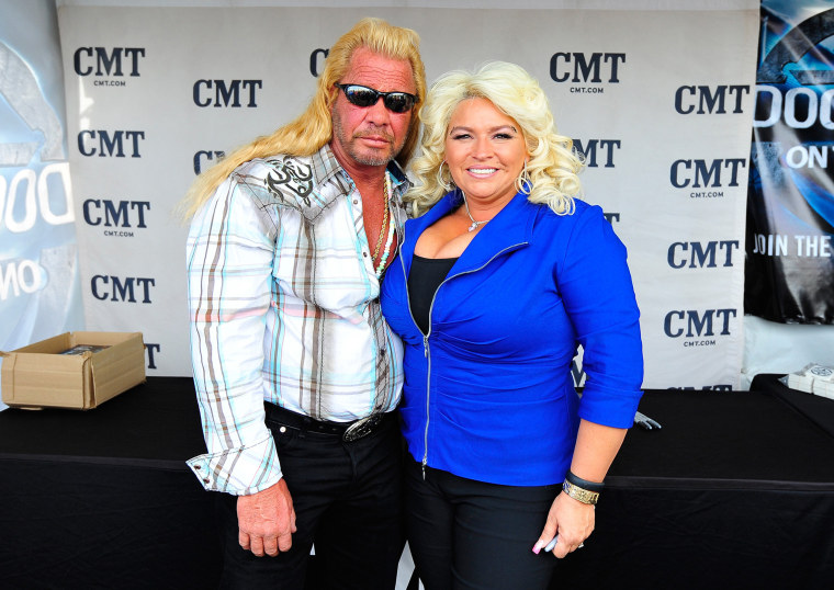 Dog the Bounty Hunter and wife