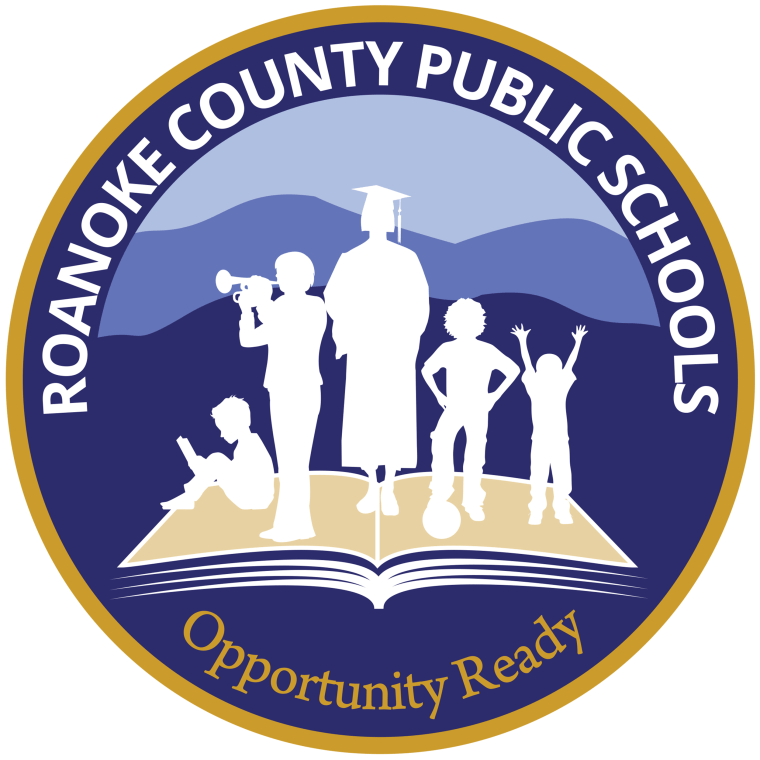 The seal of Roanoke County Public Schools was redesigned in 2019.
