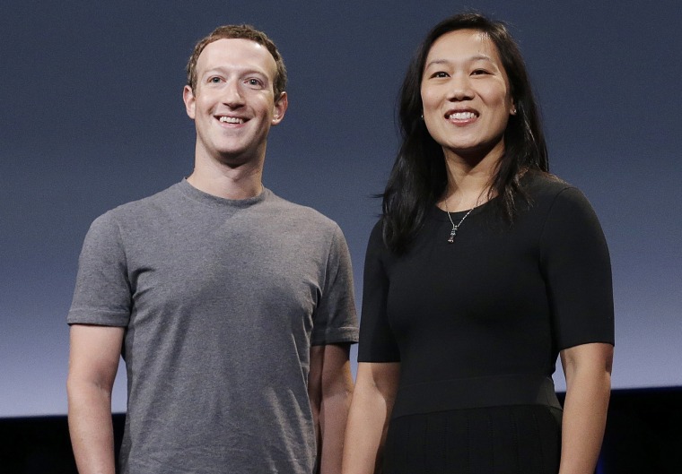 Image: Mark Zuckerberg, Priscilla Chan