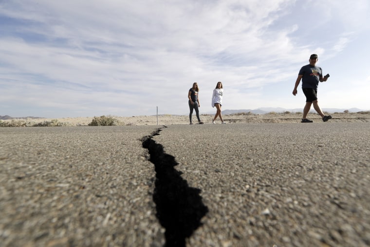 Image: California earthquake