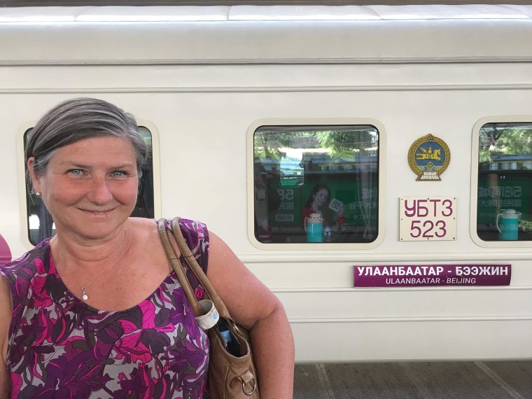 Image: Helen Tronstad travelled to Thailand from Stockholm via train.