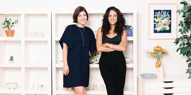 Of a Kind founders Erica Cerulo, left, and Claire Mazur, right.