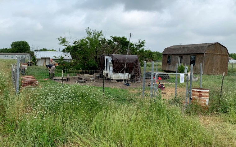 Image: Johnson County Sheriff's deputies discovered that Freddie Mack was eaten by his own dogs on his property after he was reported missing earlier this year in Texas.