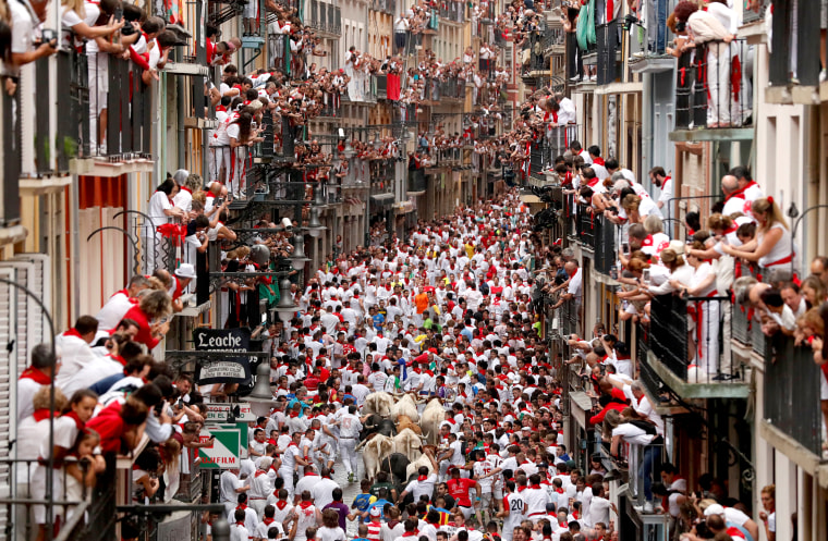 Image: San Fermin festival in Pamplona