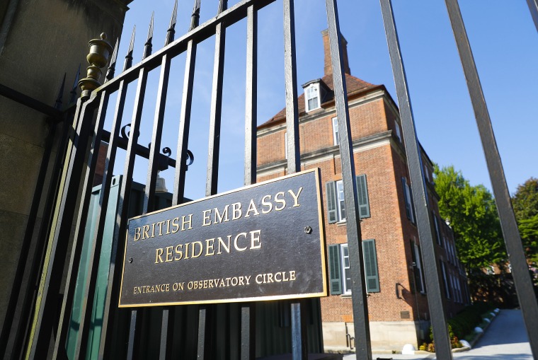 Image: The British Embassy Residence in Washington,