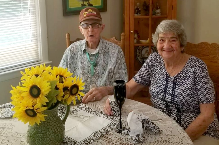 Herbert and Marilyn DeLaigle died 12 hours apart after 71 years of marriage.