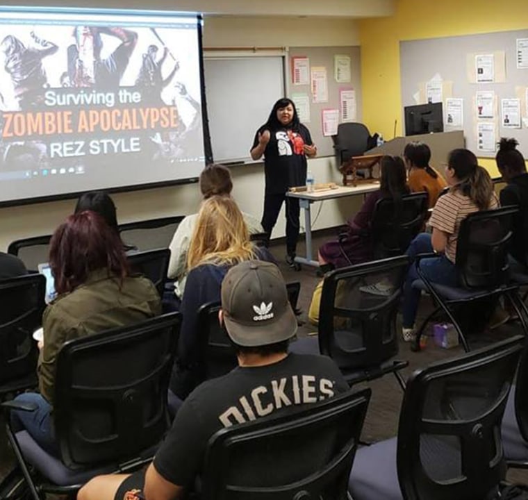 Johnnie Jae tries helping Native American teens navigate mental health so they are able to access appropriate treatment and care. 