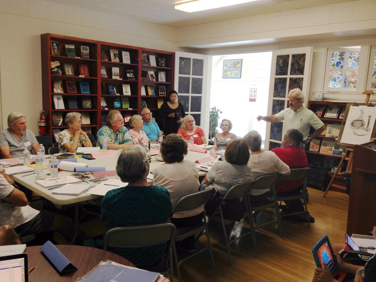 Image: Older Adults class