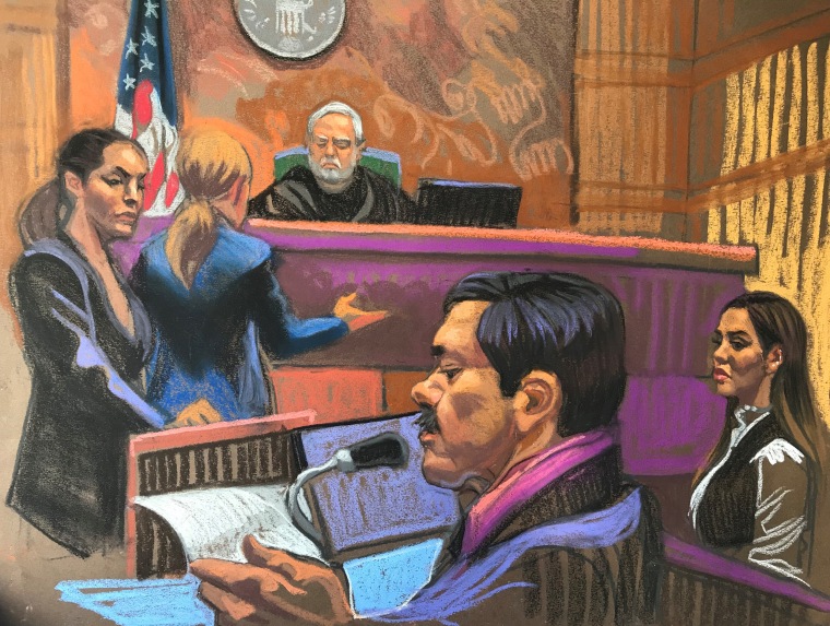 IMAGE: Joaquín 'El Chapo' Guzmán Loera in court