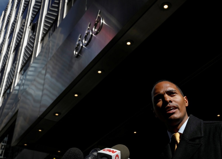 Image: Bronx City Councilman Ritchie Torres speaks during a news conference regarding the Kushner Companies in New York