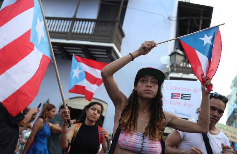 Image: Embattled Puerto Rico Governor Ricardo Rossello Faces Growing Calls For Resignation