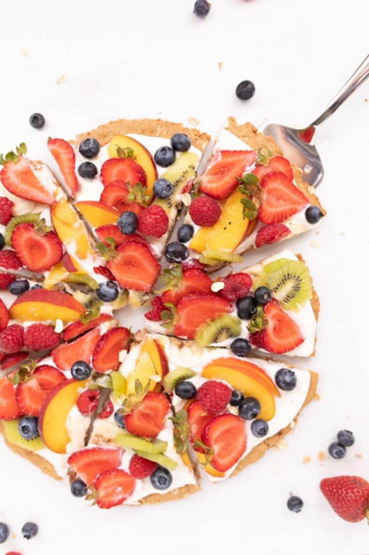 Healthy Fruit Pizza