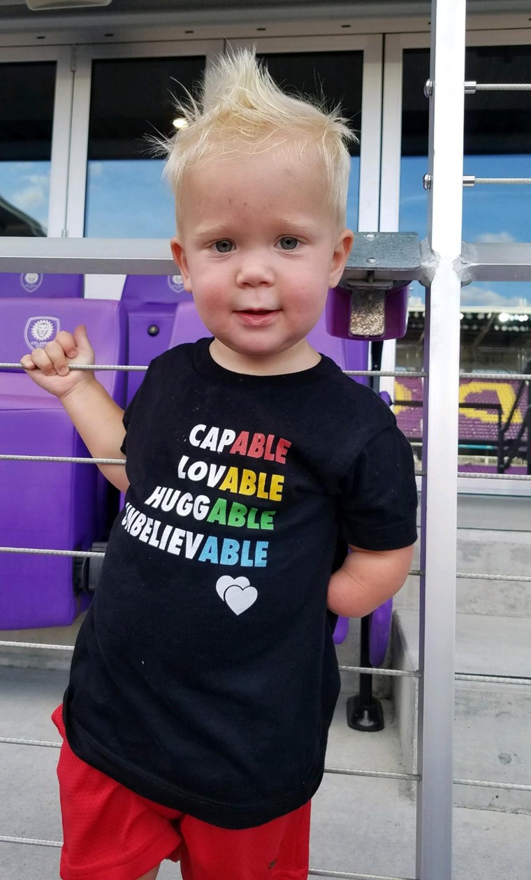 Joseph Tidd loves to cheer on Orlando Pride soccer player Carson Pickett.