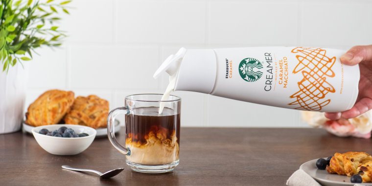 Starbucks launches first-ever line of creamers in three fan-favorite flavors.