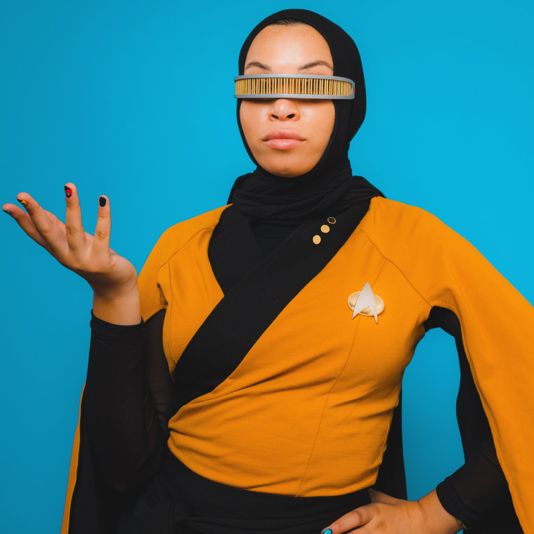 Star Trek fan adds hijab to uniform