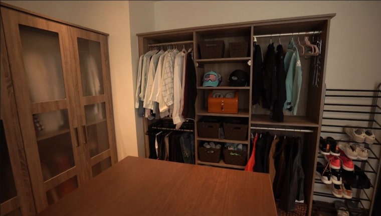 Can we just move into the closet, please?