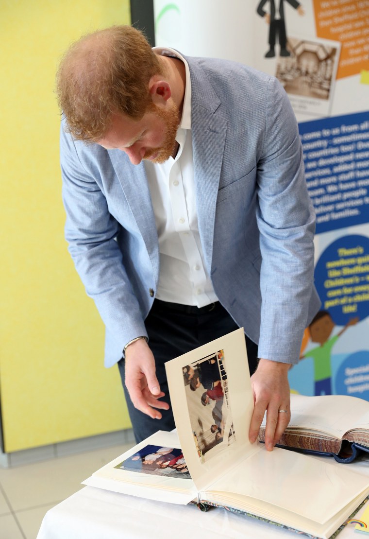 Image: The Duke Of Sussex Visits Sheffield
