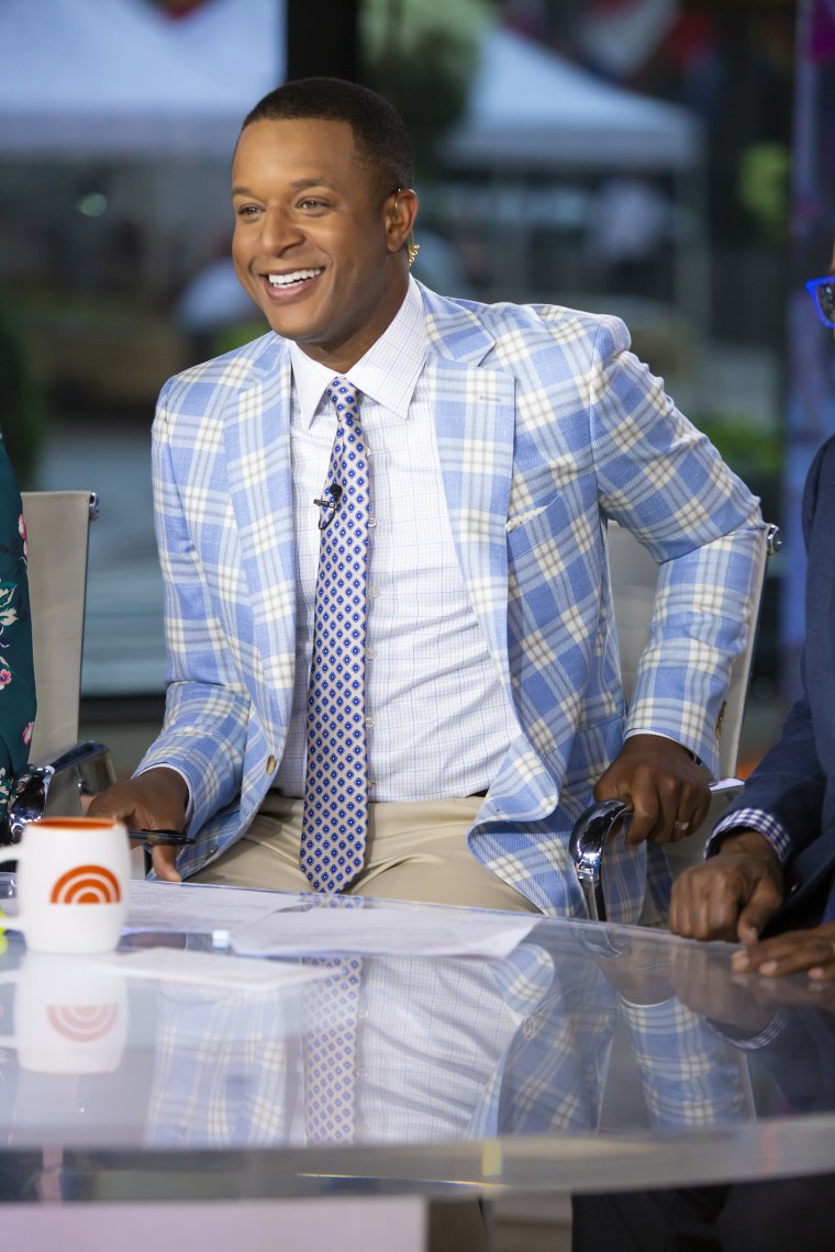 Craig Melvin reveals his son picked out his jacket
