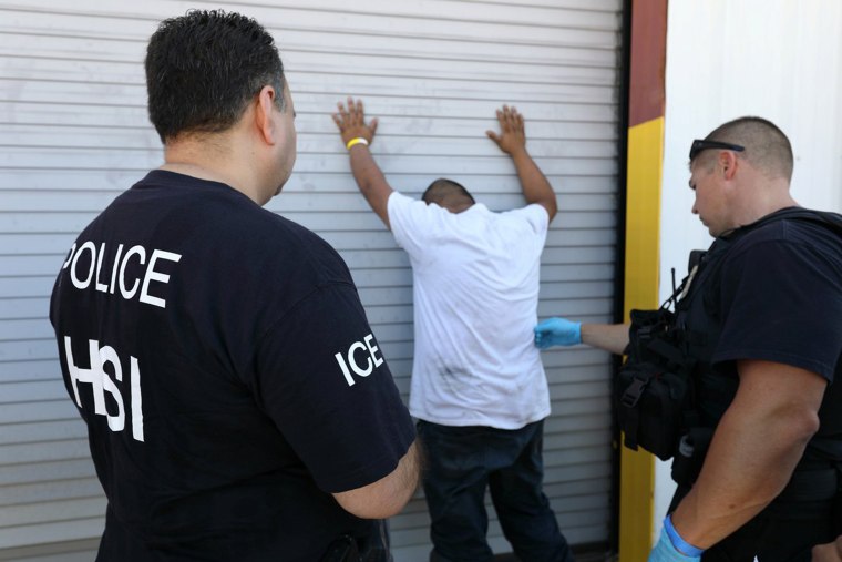 Image: ICE raid Sumner Texas