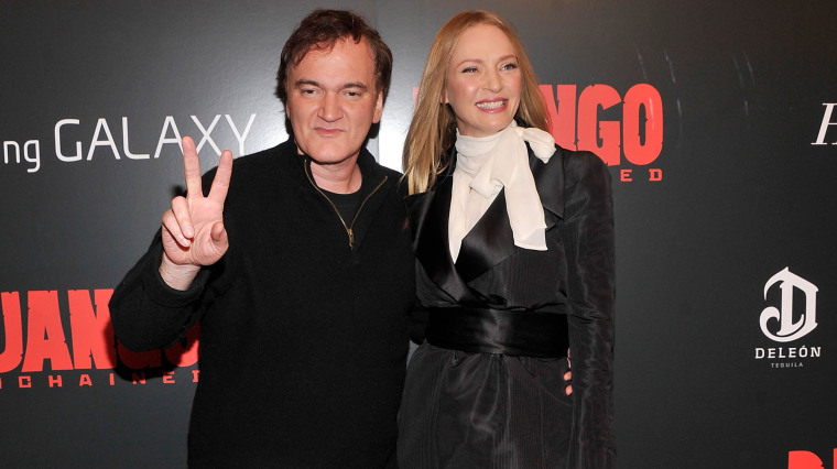 Image: Quentin Tarantino and Uma Thurman