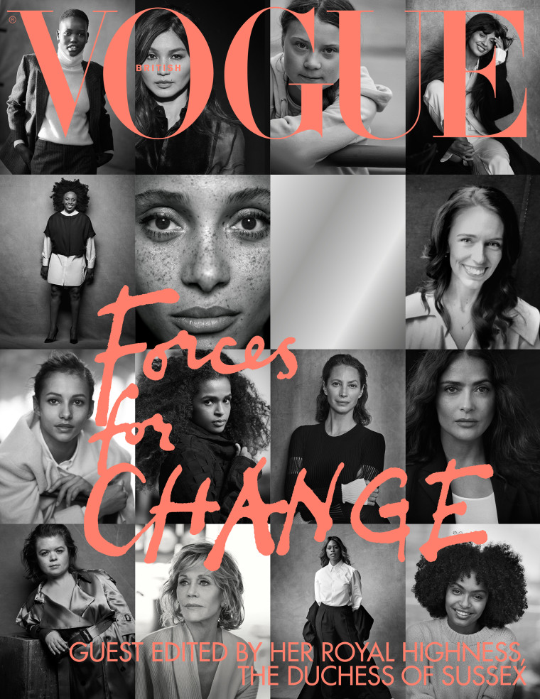 The September issue features 15 influential women who are 'forces for change.'