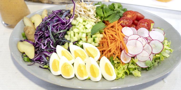 Daphne Oz's Chicken Satay + Thai Nicoise Salad + Tropical Fruit Pops