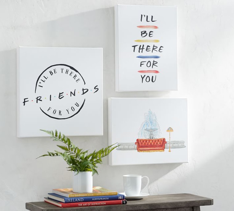 Decorate your walls with these fun "Friends"-inspired pieces.