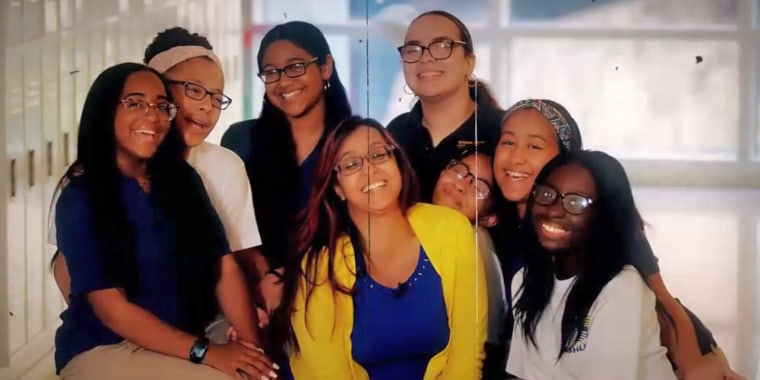Students from Bronx Prep Middle School in New York City chat about periods and women's health in the podcast "Sssh! Period."  