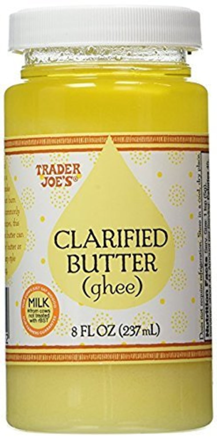 Ghee is a great substitute for butter.