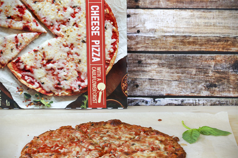 Ditch the flour crust for this cauliflower cheese pizza.