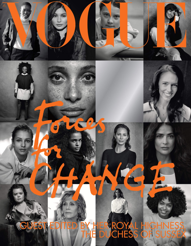 Image: The cover of Vogue's September issue