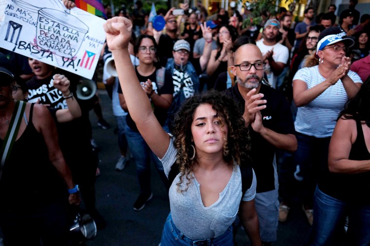 Image: PUERTORICO-PROTEST-POLITICS