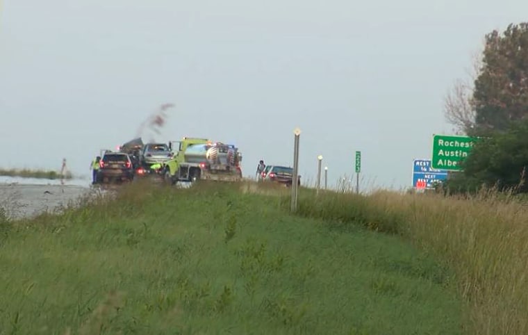 Six people were killed in a two-vehicle car crash on I-90 in Minnesota on Aug. 2, 2019.