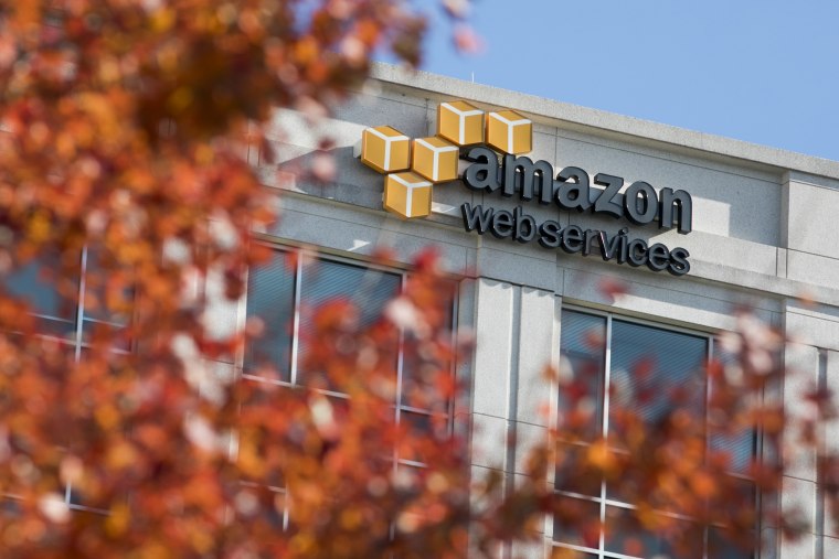 An Amazon Web Services facility in Herndon, Virginia.