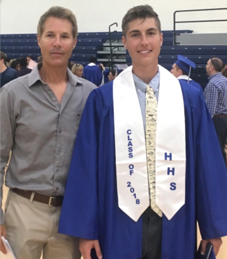 Sean Goldman is now a high school graduate and looking ahead to college.