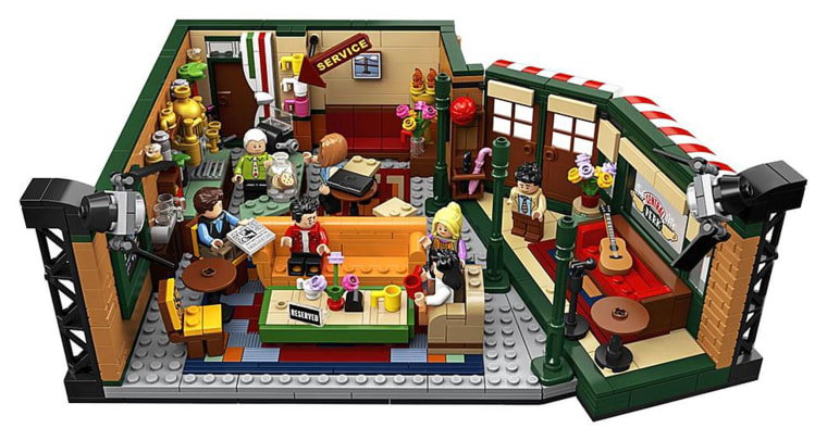 Friends tv lego store set