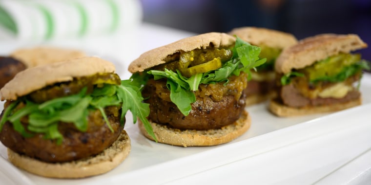 Joy Bauer's Tex-Mex Burger + French-Onion Soup Burgers + Veggie Big Mac