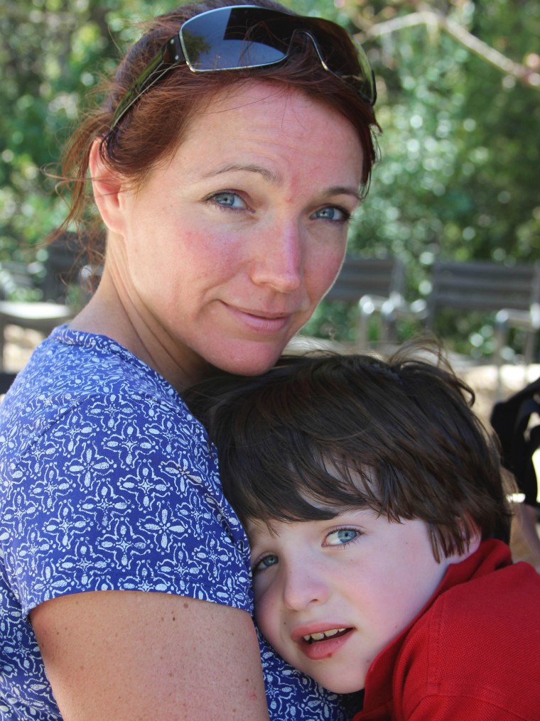 Nicole and her son Dylan, who was murdered at age 6 in the Sandy Hook school shooting. With every new mass shooting, she thinks of the other victims' families joining a club they, like she, never wanted to be part of.