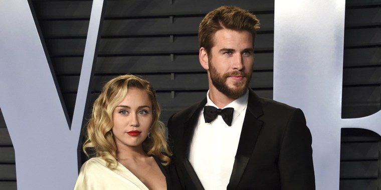 Image: Miley Cyrus, Liam Hemsworth