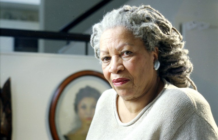 Image: Toni Morrison in her Manhattan apartment in 2004.