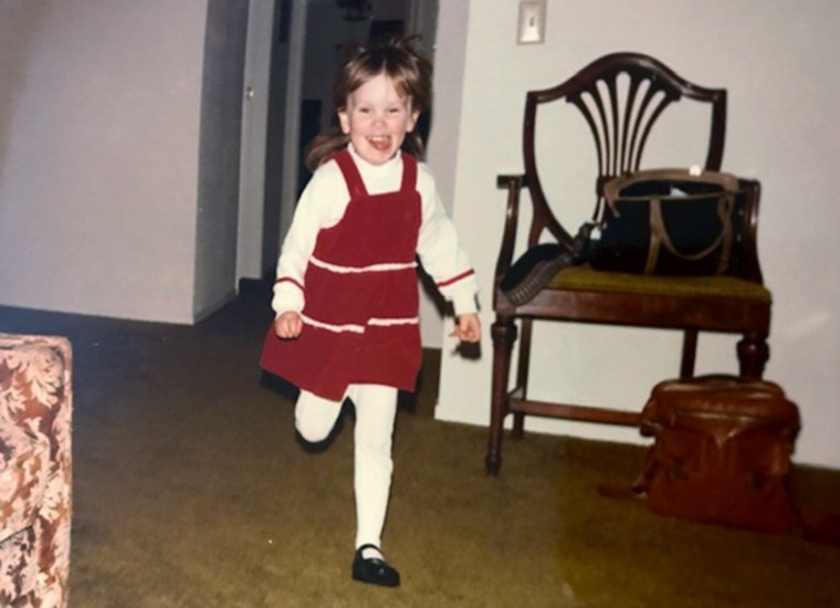 IMage: Genevieve Meyer at 3 years old.