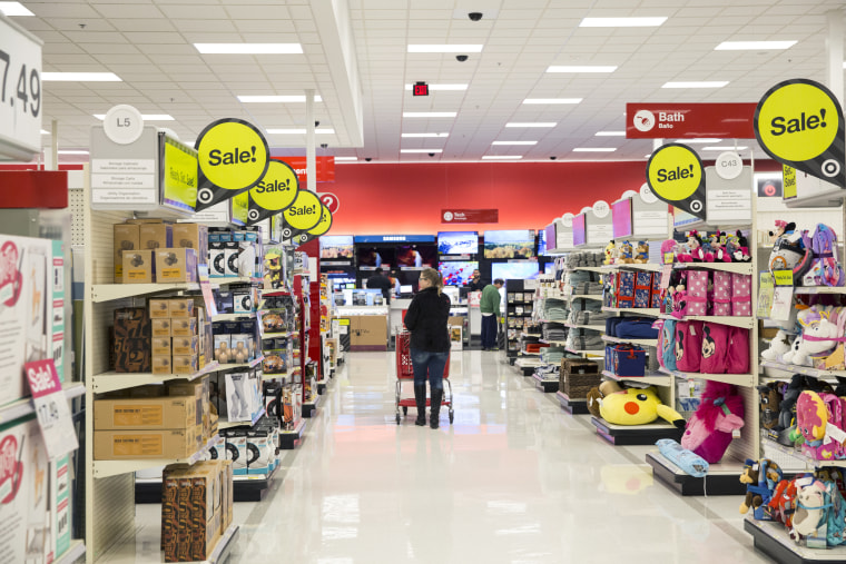 Inside A Target Corp. Store On Black Friday