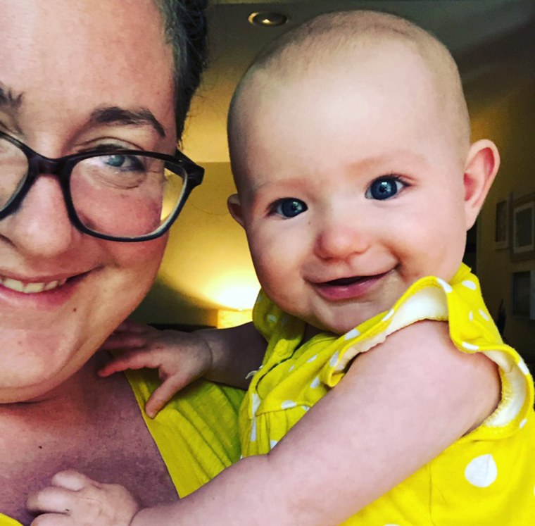 While Jen Curran wishes she doesn't have cancer, her 5-month-old daughter, Rose, keeps her happy. And, Rose needs so much care Curran barely has any time to cry and pity herself. 