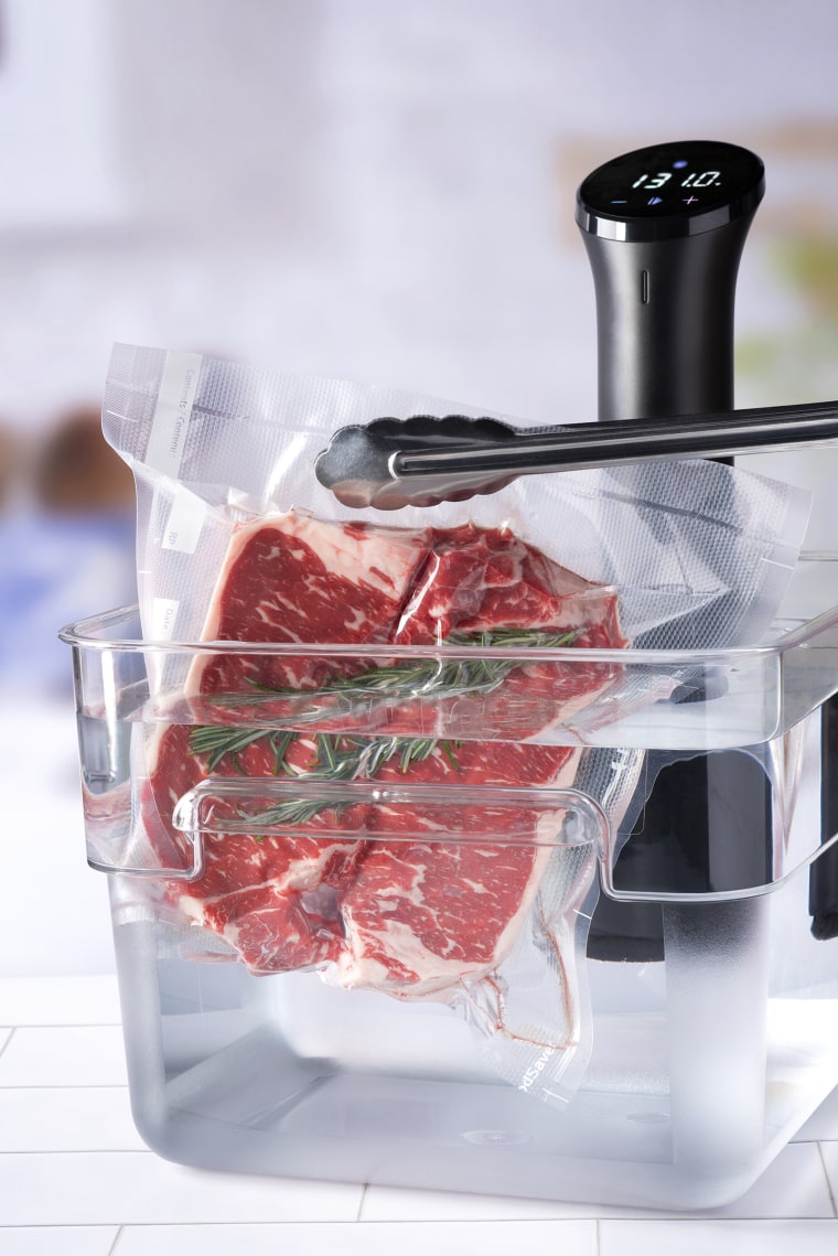 Sous vide steak