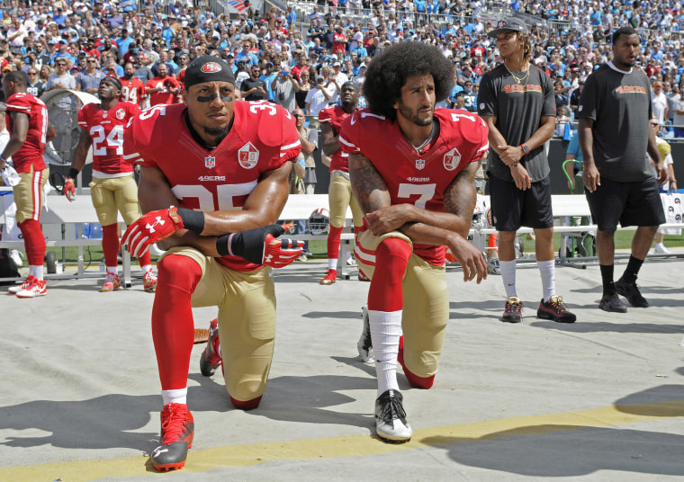 Image: Eric Reid and Colin Kaepernick