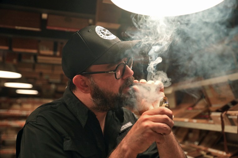 A cigar can range from $6 to more than $40. But price doesn't determine quality. Walter Fernandez said, "a good cigar is what the client likes."