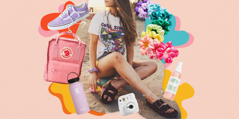Image: You'll probably catch a VSCO girl wearing a scrunchie, Birkenstocks and drinking from a Hydroflask.